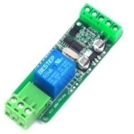 M&oacute;dulo Rel&eacute; 1 Canal 12V Modbus RTU RS485 com Isolamento por Optoacoplador para MCU e Arduino