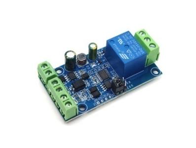 M&oacute;dulo Rel&eacute; 1 Canal 5V 7-24V Modbus RTU RS485/TTL com prote&ccedil;&atilde;o contra conex&atilde;o reversa - Imagem 1
