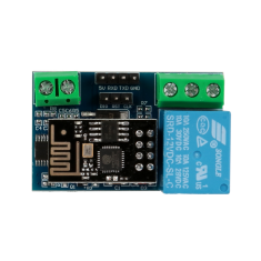 M&oacute;dulo Rel&eacute; WiFi 12V ESP8266 ESP-01 1 canal, controle por app para smartphone