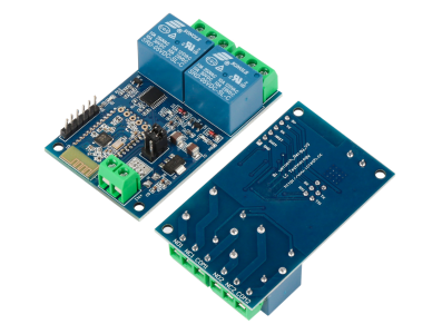 M&oacute;dulo Rel&eacute; 2 Canais DC 5V Bluetooth, Controle Remoto por Celular e Internet (Sem Fio) - Imagem 7