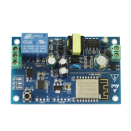 M&oacute;dulo Rel&eacute; Wi‑Fi 1 Canal AC 220V com ESP8266 (ESP‑12S), Placa de Desenvolvimento