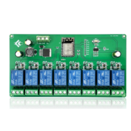 M&oacute;dulo Rel&eacute; WiFi 8 Canais ESP8266 ESP-12F Placa de Desenvolvimento 5V/7-28V