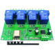 M&oacute;dulo Rel&eacute; 4 Canais WiFi ESP8266 (ESP-12F) Placa de Desenvolvimento DC 7-28V / 5V 30A - Thumb - 1