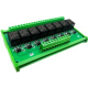 M&oacute;dulo de Rel&eacute; 12V 8 Canais com Isolamento por Optoacoplador, Disparo Alto/Baixo e Placa Amplificadora de Sinal para PLC - Thumb - 1