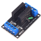 M&oacute;dulo SSR 2 Canais 12V N&iacute;vel Baixo Controle DC 250V 2A com Fus&iacute;vel Resistivo - Thumb - 1