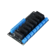 M&oacute;dulo de Rel&eacute; Estado S&oacute;lido (SSR) 8 canais 3&ndash;24V controle DC n&iacute;vel alto com fus&iacute;vel resistivo - Thumb - 1