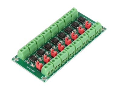 M&oacute;dulo de Isolamento Optoacoplador PC817 8 Canais - Imagem 1