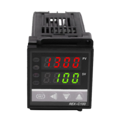 REX-C100 Controlador de Temperatura Digital, Sa&iacute;da SSR 12V