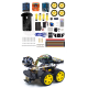 Kit chassi 4WD multifuncional com UNO R3 e mini breadboard 170 pontos - Thumb - 14