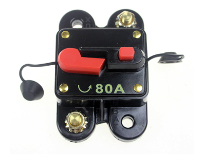 Disjuntor DC 12-24V 80A, Prote&ccedil;&otilde;es e BMS - Imagem 1