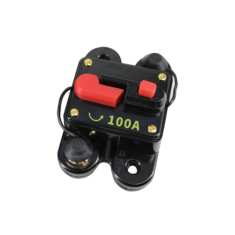Disjuntor DC 12V a 24V 100A para prote&ccedil;&atilde;o el&eacute;trica