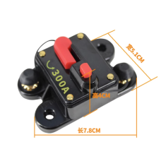 Disjuntor DC 12/24V 300A, Prote&ccedil;&otilde;es e BMS