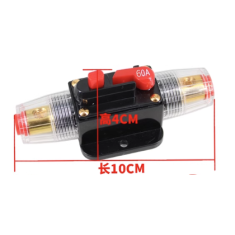 Disjuntor DC 12-24V 60A Prote&ccedil;&otilde;es e BMS