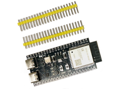 Placa de desenvolvimento ESP32-S3 N8R2 preta sem solda Wi-Fi Bluetooth compat&iacute;vel BLE 5.0 Mesh - Imagem 1