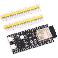 Placa de desenvolvimento ESP32-S3 preta n&atilde;o soldada com Wi-Fi e Bluetooth BLE 5.0 Mesh N16R8