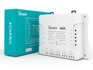 Sonoff 4CH PRO R3 Interruptor Inteligente Multicanal Wi‑Fi 10A, Controle Remoto e Automa&ccedil;&atilde;o Inteligente - Imagem 7