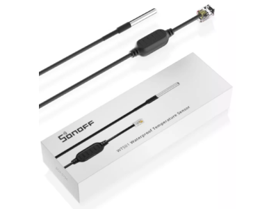 Sensor de temperatura WTS01 &agrave; prova d'&aacute;gua com cabo de 1,5 m para THR3 Elite, Ecossistema SONOFF - Imagem 1
