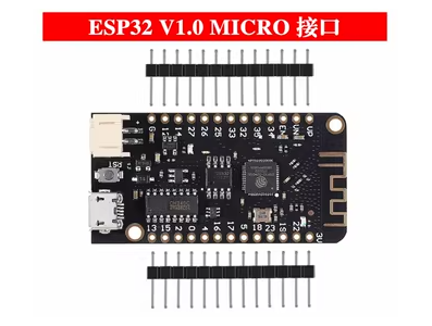 Placa de Desenvolvimento ESP32 V1.0.0 Rev1 MicroPython WiFi Bluetooth 4MB Flash - Imagem 1