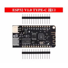 Placa de Desenvolvimento ESP32 V1.0.0 Rev1 MicroPython Wi‑Fi Bluetooth 4 MB Flash