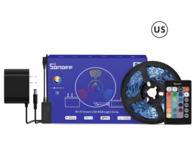 SONOFF L2 Lite Fita de LED Inteligente RGB 5 m IP20 (n&atilde;o &agrave; prova d'&aacute;gua) - Imagem 1