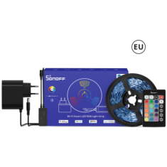 SONOFF L2 Lite 5M-EU Fita de LED RGB Smart IP20 n&atilde;o &agrave; prova d'&aacute;gua