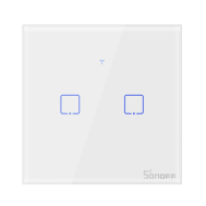 SONOFF T0EU2C-TX Interruptor Touch Wi‑Fi