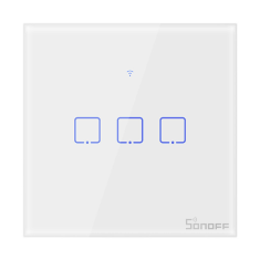 SONOFF T1EU3C-TX Interruptor Touch Wi-Fi Ecossistema SONOFF