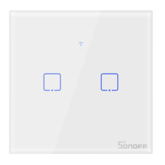 SONOFF T0UK2C-TX Interruptor Touch Wi-Fi para Smart Home