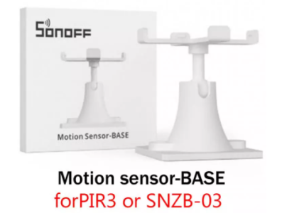 Base para sensor de movimento SONOFF compat&iacute;vel com PIR3 e SNZB-03 - Imagem 1