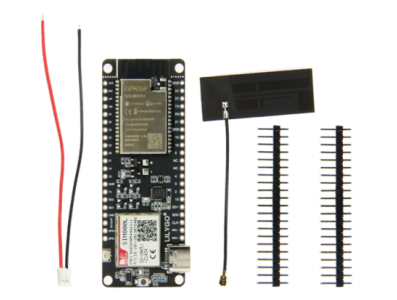 M&oacute;dulo TTGO T-Call V1.4 ESP32 sem solda &ndash; SIM800L, antena, slot para cart&atilde;o SIM e chip CH9102F - Imagem 7