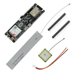 M&oacute;dulo TTGO T-SIM7000G sem solda, placa de desenvolvimento com chip ESP32-WROVER-B, Wi‑Fi e Bluetooth, suporte para bateria 1856