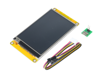 Display HMI Nextion NX4832F035 3,5 polegadas TFT resistivo sens&iacute;vel ao toque 480*320mm - Imagem 1