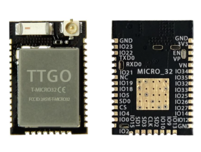 M&oacute;dulo TTGO Micro-32 V2.0 Wi‑Fi e Bluetooth ESP32 PICO-D4 IPEX - Imagem 4