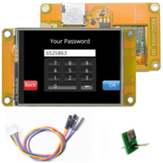 Nextion NX3224F024 M&oacute;dulo Display HMI Touch TFT resistivo 2,4 polegadas 320*240mm