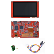 Nextion NX4827P043-011C Display HMI 4,3'' Touch Capacitivo com Carca&ccedil;a Protetora