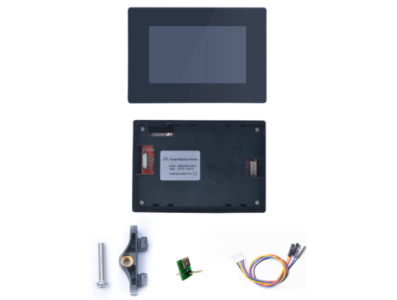 Nextion NX4827P043-011R-Y Display HMI 4,3 polegadas, tela touch resistiva com carca&ccedil;a protetora - Imagem 1