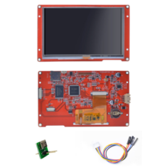 Nextion NX8048P050-011R Tela touch resistiva 5.0 polegadas HMI
