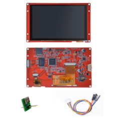 Nextion NX8048P050-011C Display HMI 5,0 polegadas, tela touch capacitiva