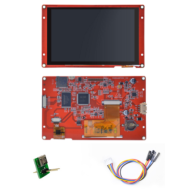 Nextion NX8048P050-011C Display HMI 5,0 polegadas, tela touch capacitiva