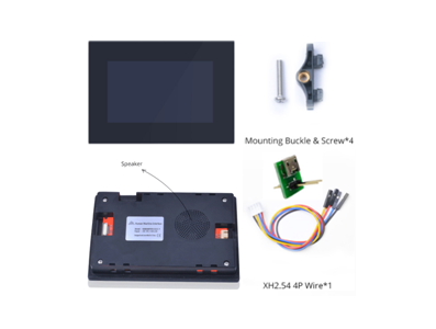 Nextion NX8048P050-011C-Y Tela sens&iacute;vel ao toque capacitiva 5,0 polegadas com carca&ccedil;a protetora, Display HMI - Imagem 1
