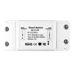 Tuya DIY WiFi+RF433 Timer Universal para Disjuntor 10A Smart Life Ecossistema Tuya