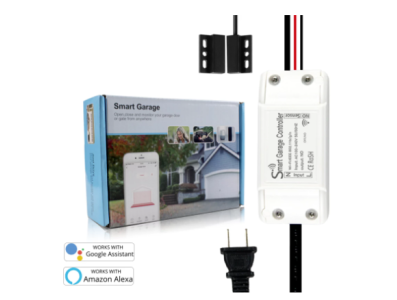 Controlador Tuya WiFi para porta de garagem 100-240V Plug UE - Imagem 1