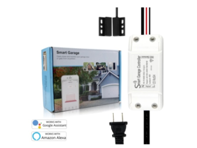 Tuya Controlador Wi‑Fi para Porta de Garagem 100&ndash;240V com Plug UK - Imagem 1