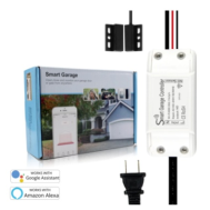 Tuya Controlador Wi‑Fi para Porta de Garagem 100&ndash;240V com Plug UK