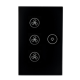 Luzes para ventilador WiFi Tuya Preto - Thumb - 1