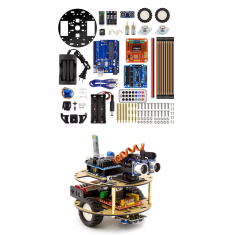 E5-1 Kit de Rob&oacute;tica Carro Tartaruga Inteligente Suite de Aprendizado