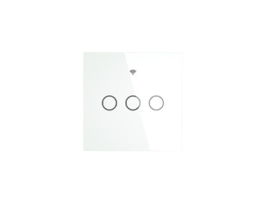 Tuya Touch Inteligente Branco Wi‑Fi RF433 - Imagem 1