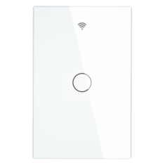 Tuya Smart Touch Branco WiFi RF433 Ecossistema Tuya