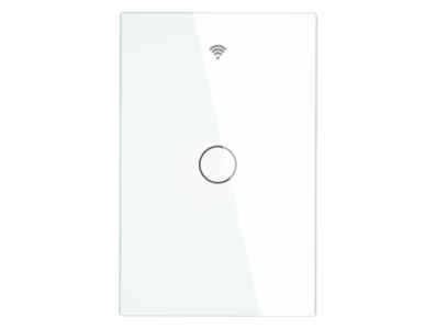 Tuya Smart Touch Branco WiFi RF433 Ecossistema Tuya - Imagem 1