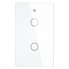 Tuya Touch Inteligente Branco WiFi RF433 Ecossistema Tuya